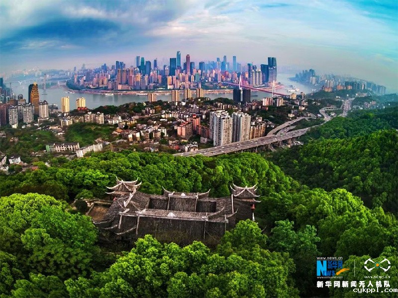 【“飞阅”中国】从清晨到日暮 云端之眼看夏日山城