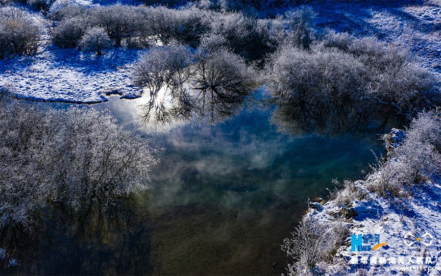 重庆红池坝迎初雪 宛如童话世界 重庆红池坝迎初雪 宛如童话世界