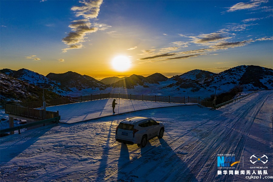 重庆红池坝迎初雪 宛如童话世界 重庆红池坝迎初雪 宛如童话世界