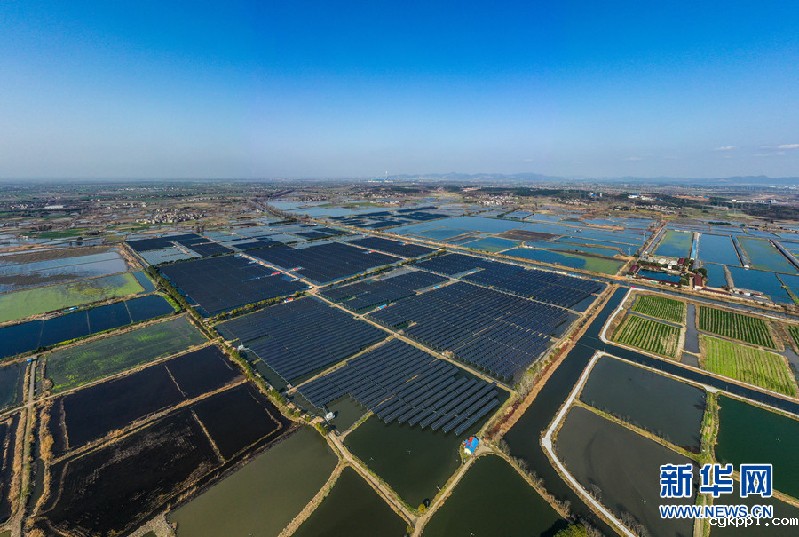 【“飞阅“中国】“渔光互补”好春光