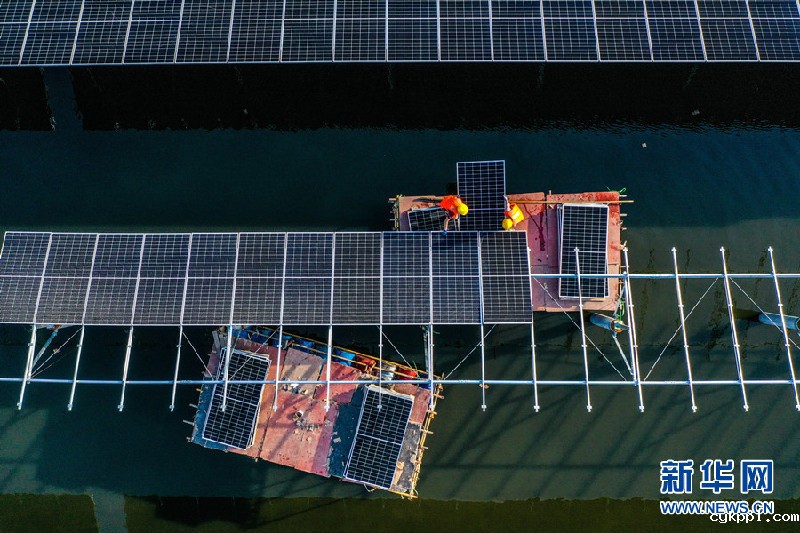 【“飞阅“中国】“渔光互补”好春光