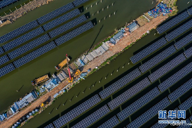 【“飞阅“中国】“渔光互补”好春光