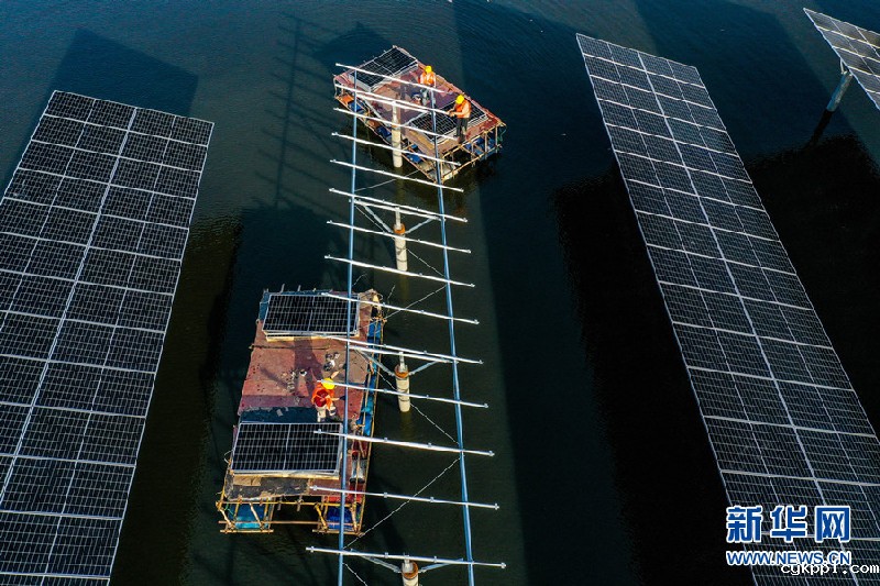 【“飞阅“中国】“渔光互补”好春光