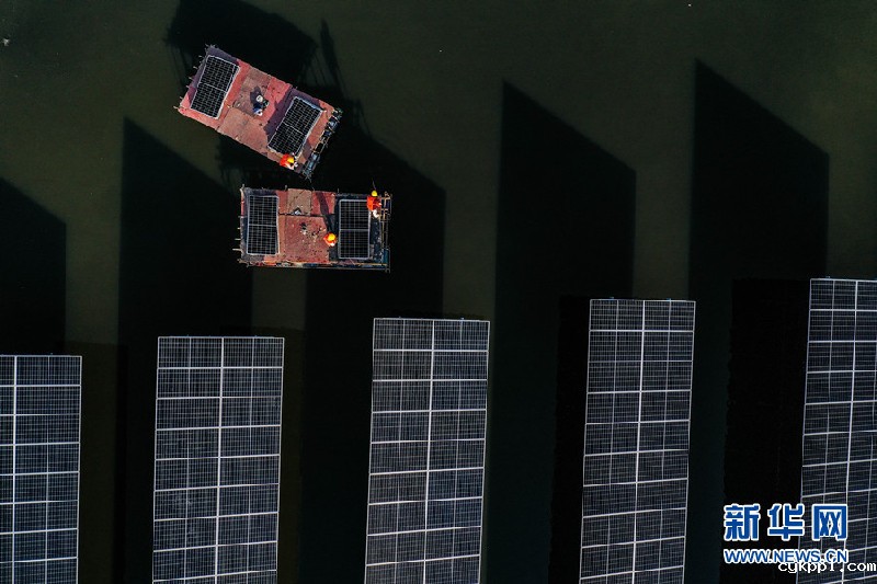 【“飞阅“中国】“渔光互补”好春光