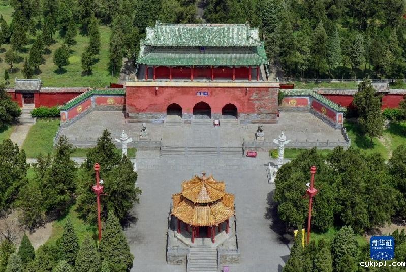 新华全媒+丨天空之眼瞰登封“天地之中”历史建筑群