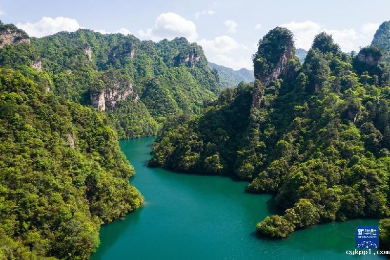 天空之眼瞰世界自然遗产武陵源