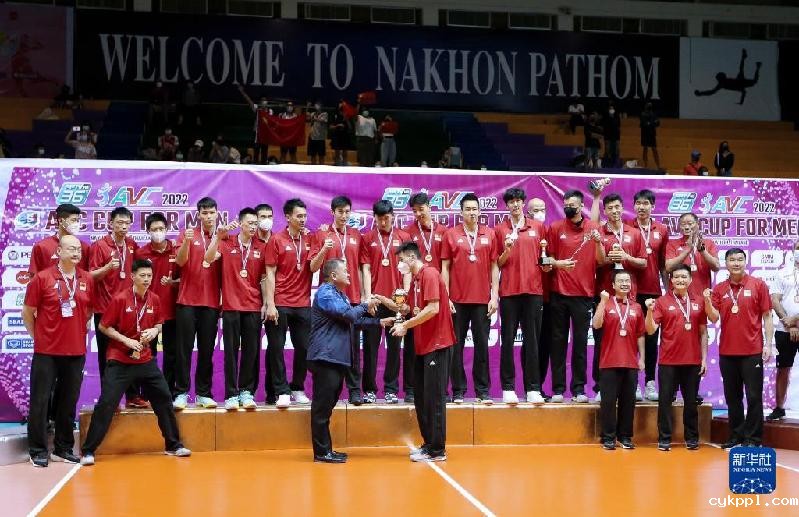 排球——男排亚洲杯:中国队夺冠