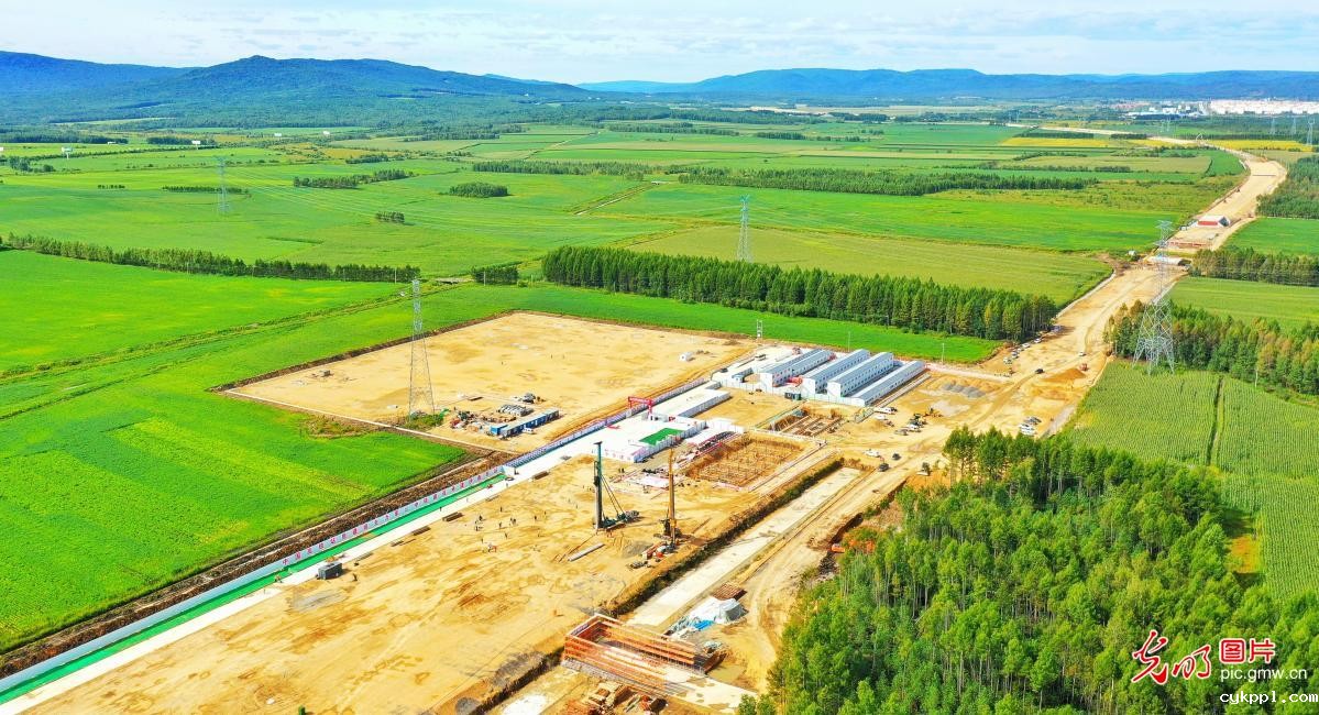 我国最北端高铁站开工