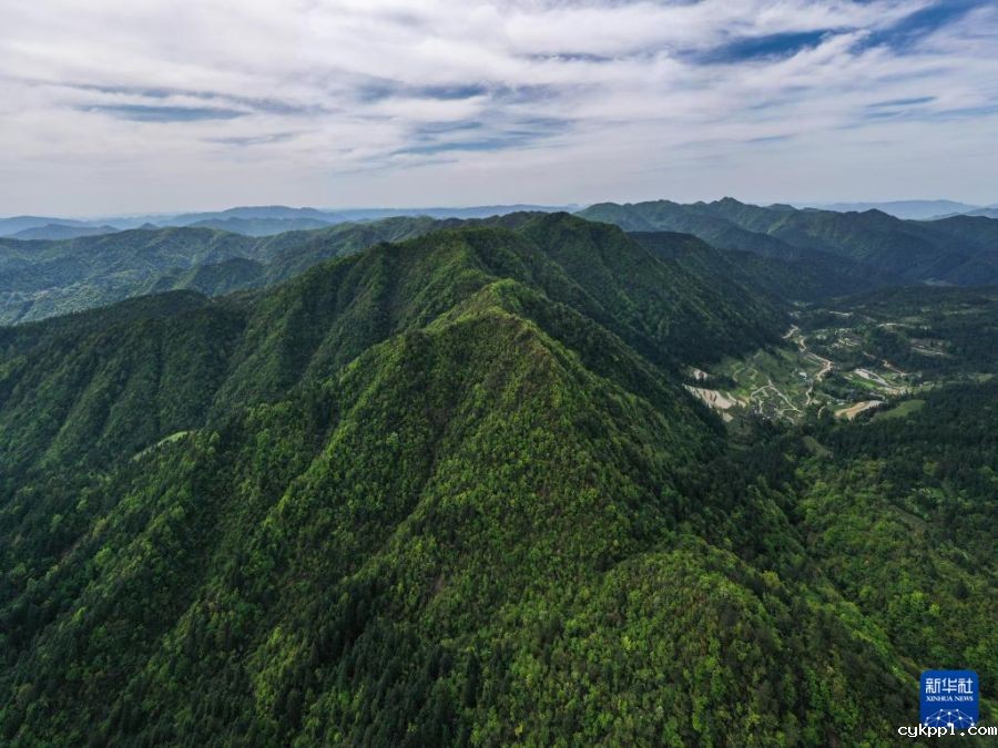 天空之眼瞰贵州梵净山