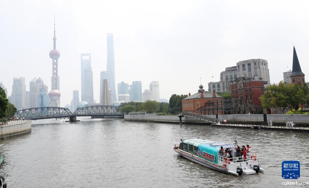 上海:苏州河旅游水上航线开通试运营
