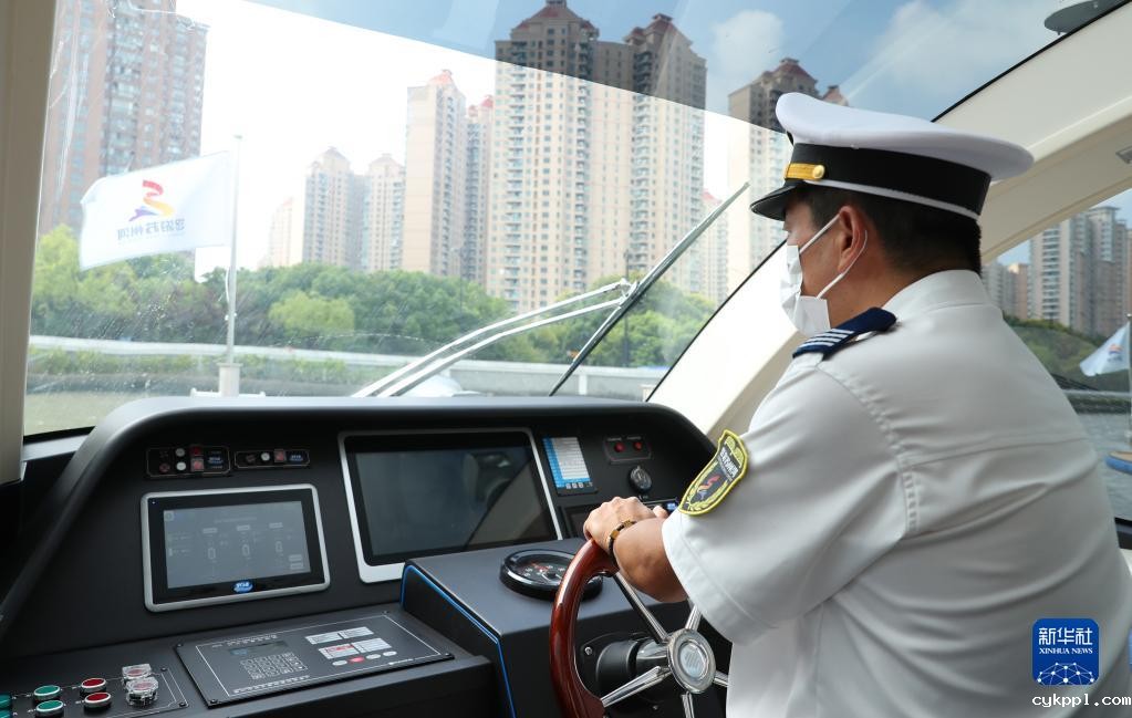 上海:苏州河旅游水上航线开通试运营