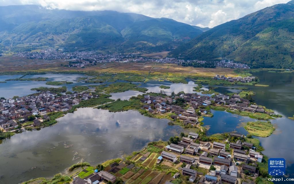 云南大理：洱源西湖风光旖旎