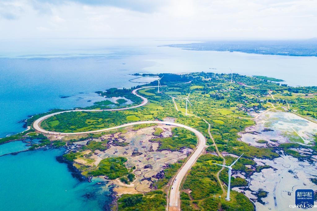 海南环岛旅游公路儋州段现雏形