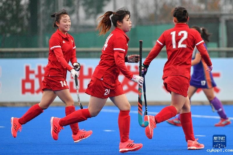 全国青年女子曲棍球锦标赛:吉林胜乐山