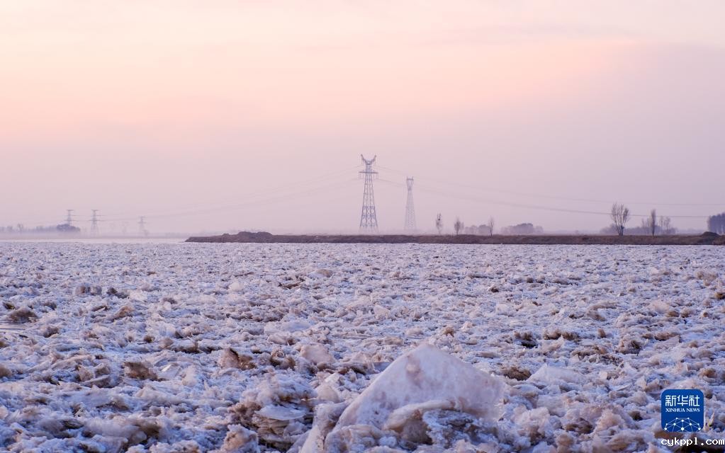 冰封黄河