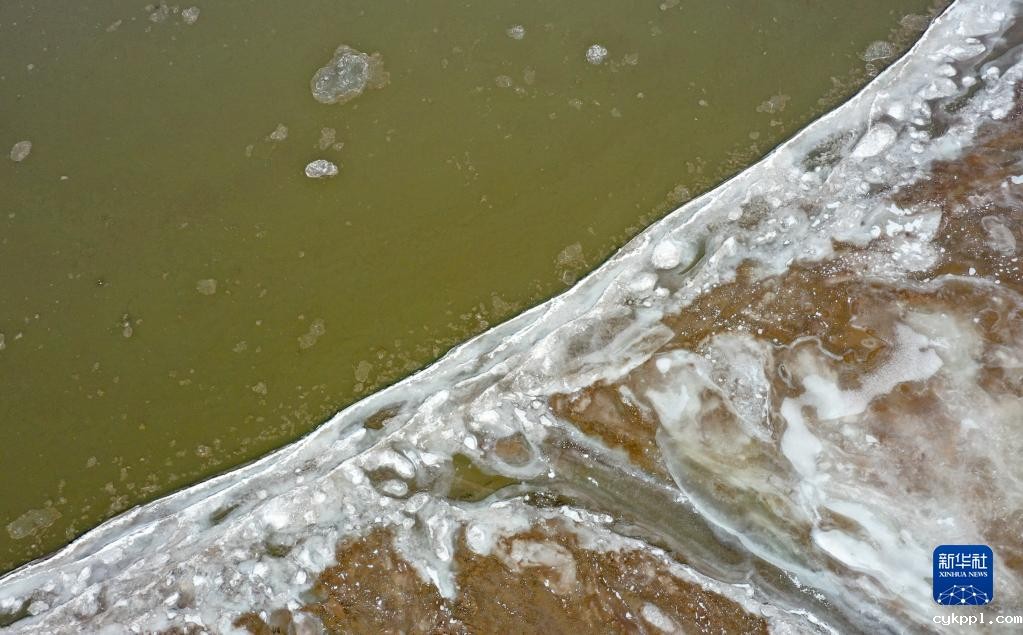 冬日黄河景色美