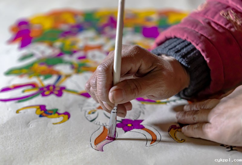 赶制年画迎新春 赶制年画迎新春