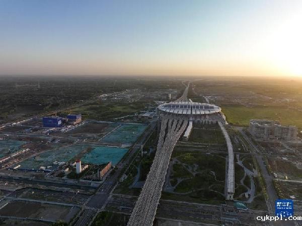 新华全媒+|天空之眼瞰雄安:拔地而起的“未来之城”