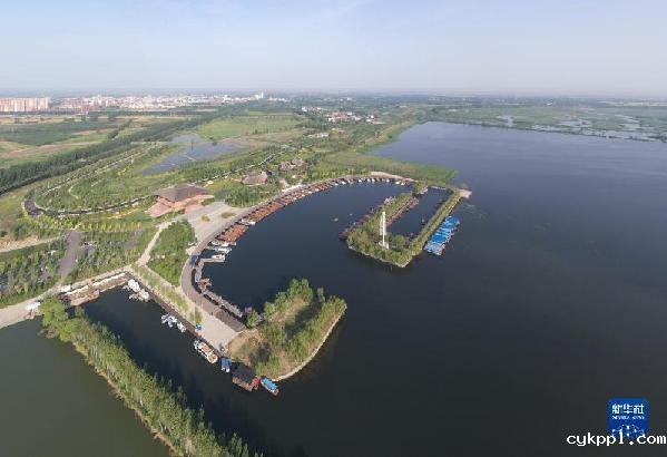 新华全媒+|天空之眼瞰雄安:拔地而起的“未来之城”