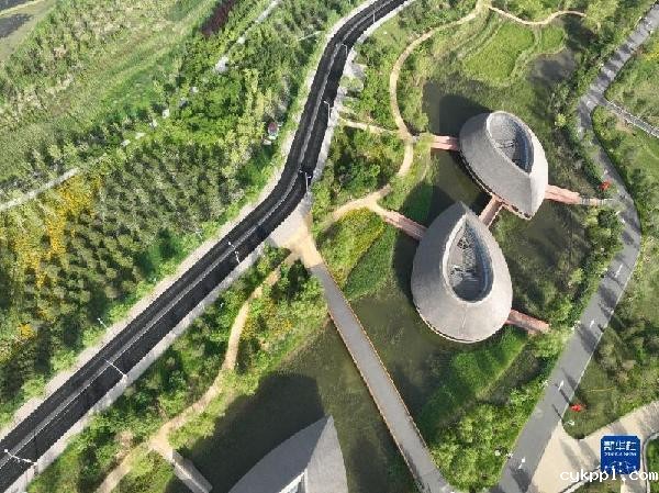 新华全媒+|天空之眼瞰雄安:拔地而起的“未来之城”