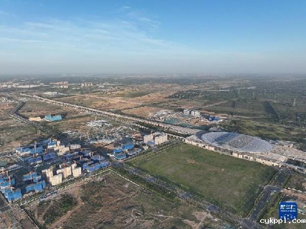 新华全媒+|天空之眼瞰雄安:拔地而起的“未来之城”