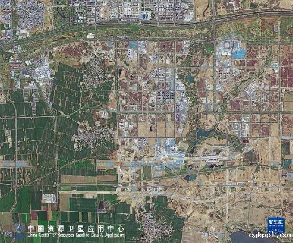 新华全媒+|天空之眼瞰雄安:拔地而起的“未来之城”