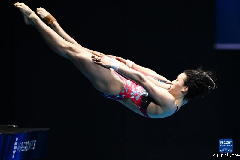 跳水——女子双人10米台决赛:陈芋汐/全红婵夺得冠军