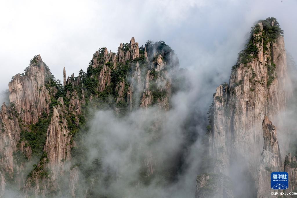 美丽中国|安徽黄山:奇峰云海