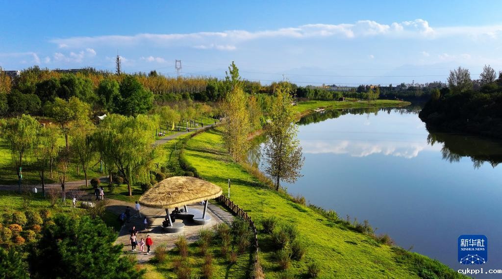 美丽中国丨陕西：沣河秋景胜春朝