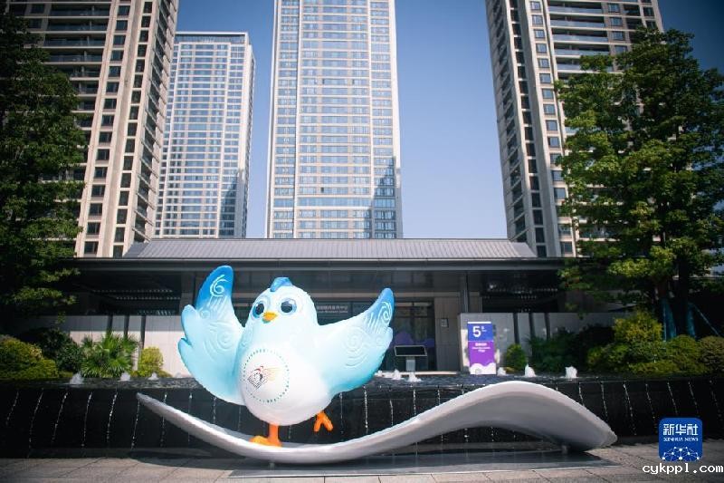 杭州亚残运村举行开村仪式暨中国体育代表团欢迎仪式