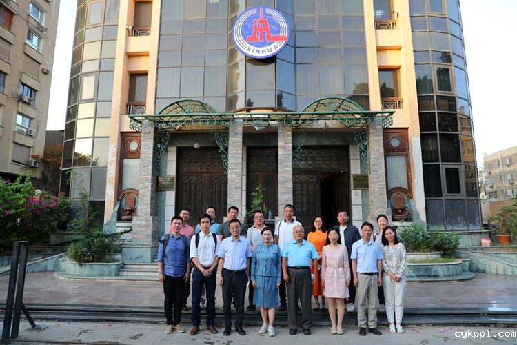 中国新闻代表团访问南非尼日利亚埃及