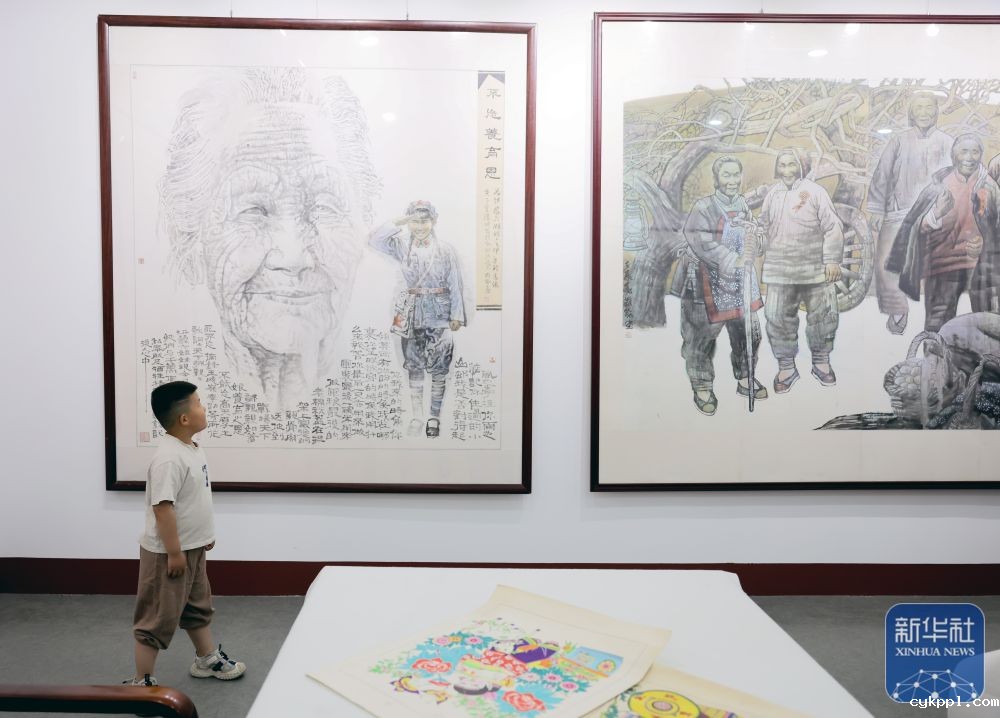 走进沂蒙画派研究院感受沂蒙精神