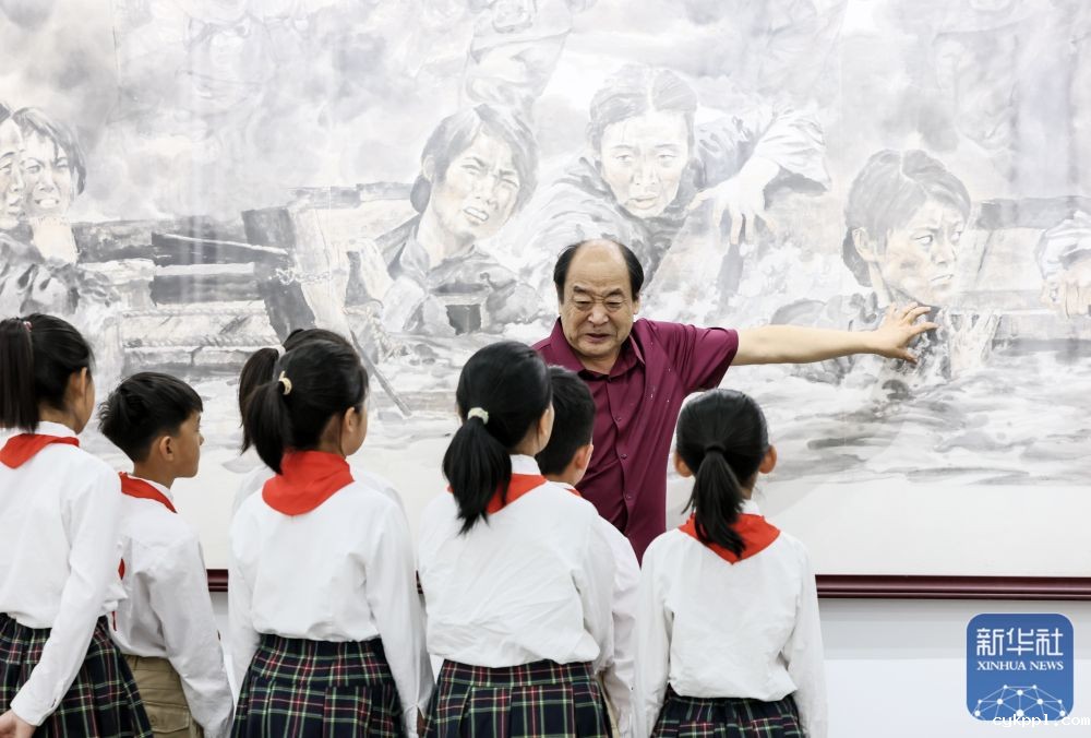 走进沂蒙画派研究院感受沂蒙精神