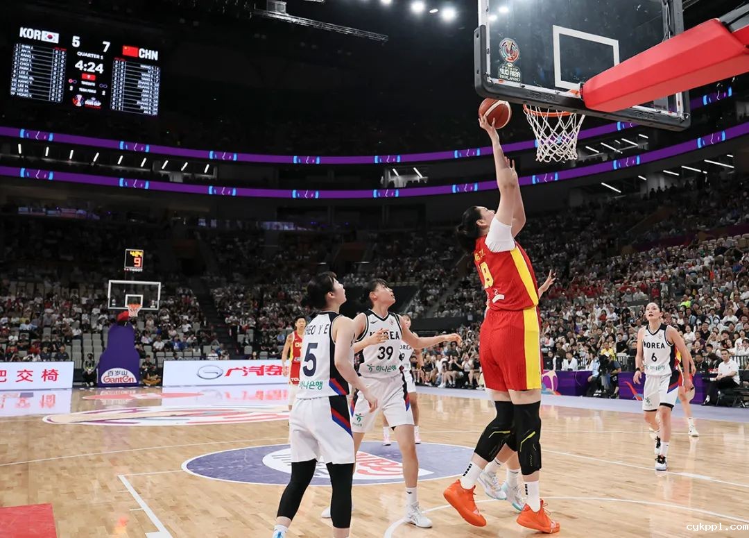 中国女篮战胜韩国队，亚洲杯小组赛收获两连胜