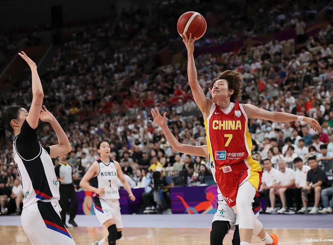 中国女篮战胜韩国队，亚洲杯小组赛收获两连胜