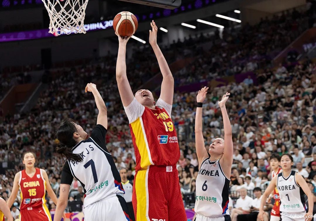 中国女篮战胜韩国队，亚洲杯小组赛收获两连胜