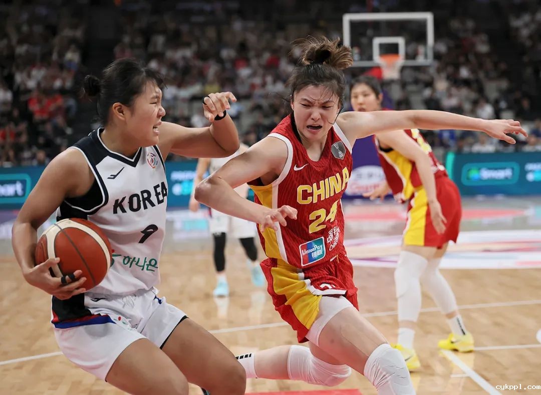中国女篮战胜韩国队，亚洲杯小组赛收获两连胜