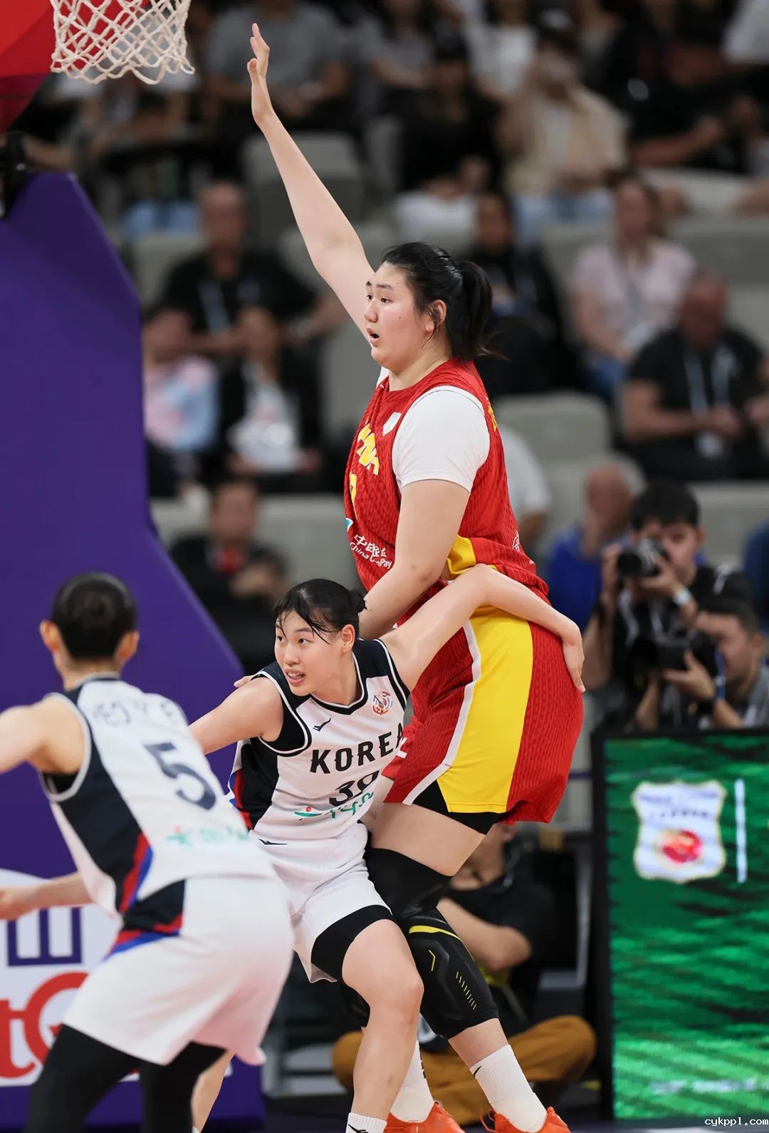 中国女篮战胜韩国队，亚洲杯小组赛收获两连胜