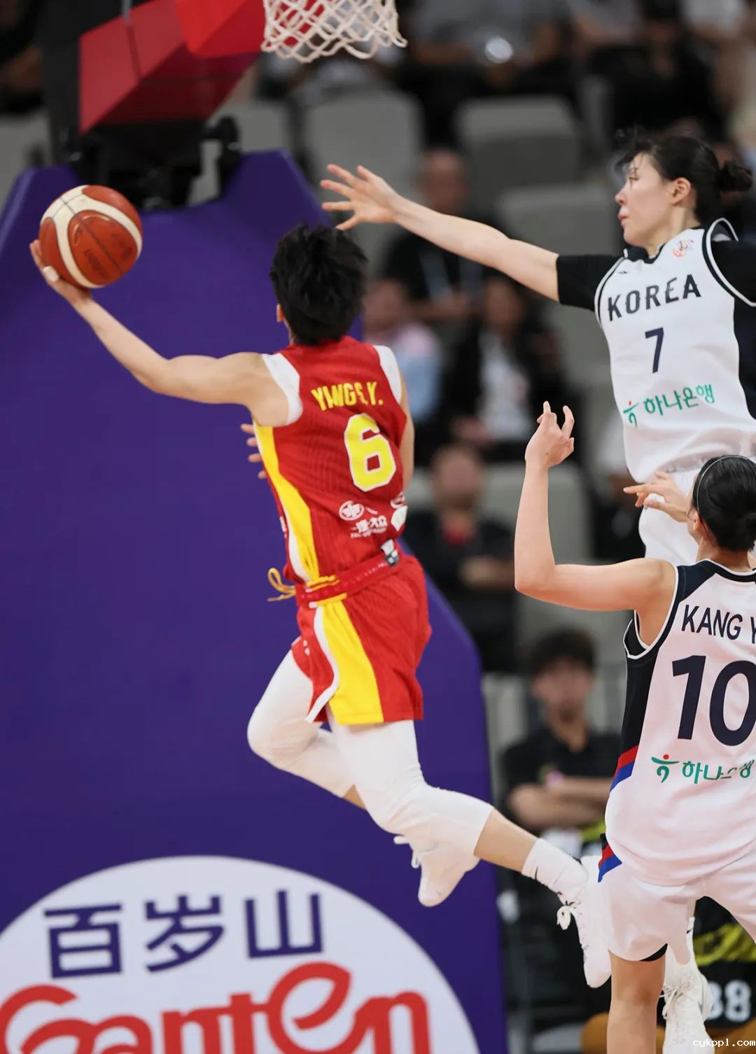 中国女篮战胜韩国队，亚洲杯小组赛收获两连胜