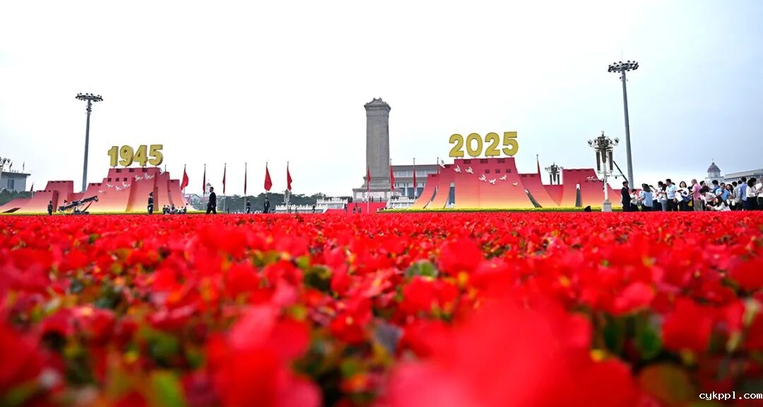 胜利日！阅兵场也是新闻摄影记者的战场
