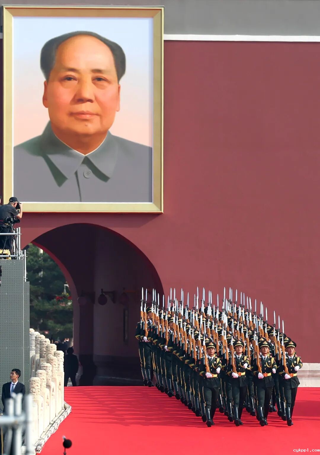 胜利日！阅兵场也是新闻摄影记者的战场