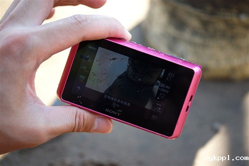 索尼TX10防冻/防震/防尘测试 