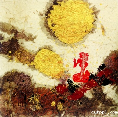 金阳之恋（中国画）