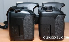 兄弟PK 佳能EOS500D与450D真机外观对比