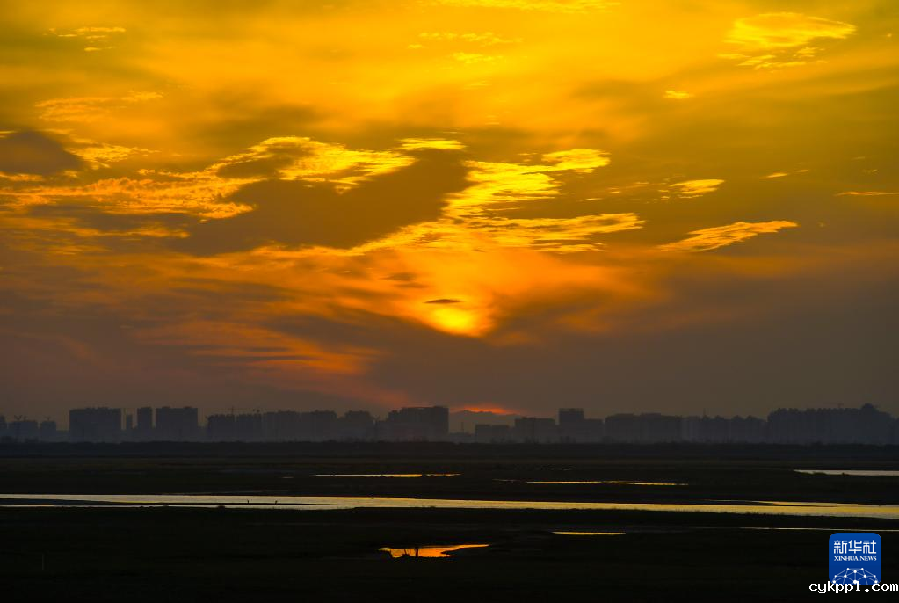 无人机航拍：内蒙古塞上黄河 风光壮美