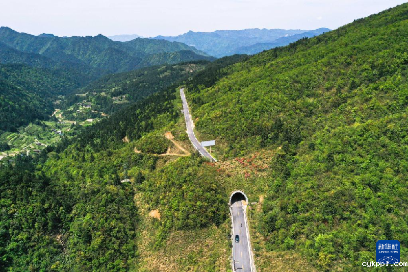 感受摄影构图魅力 天空之眼瞰贵州梵净山