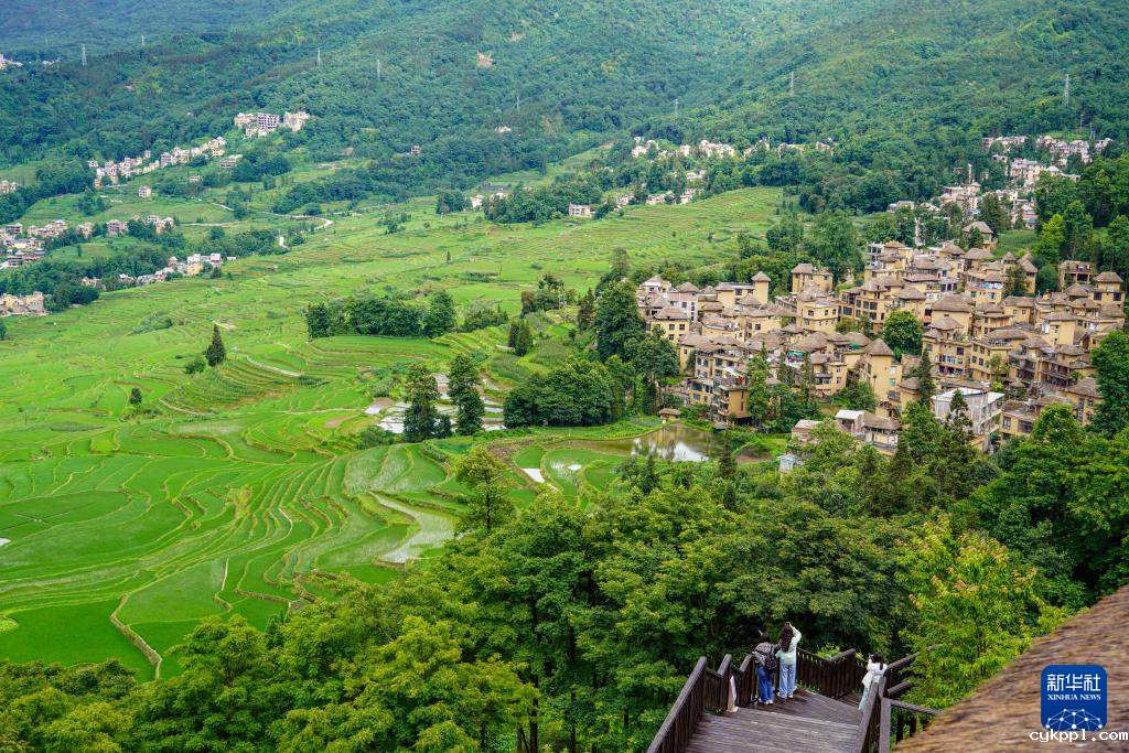 美丽中国丨雨后哈尼梯田